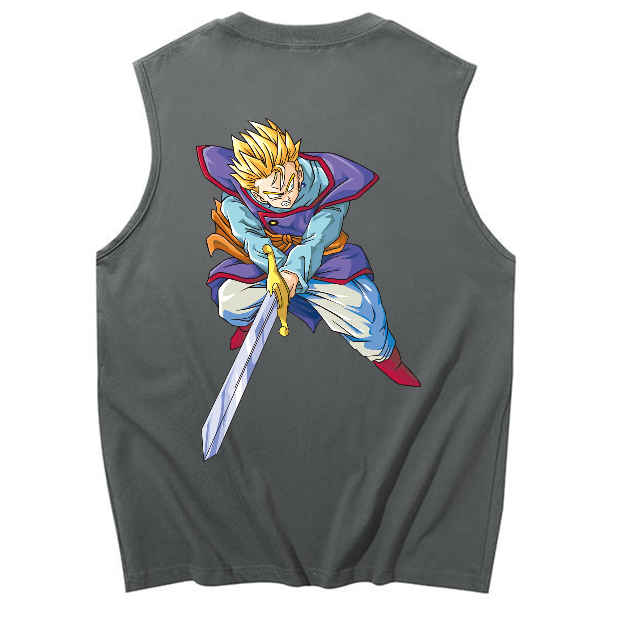 （画像用） ドラゴンボール DRAGON BALL コットン100％タンクトップ（背面プリント）